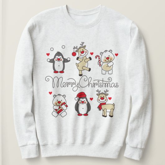 Weihnachten Sweatshirt (Design vorne)
