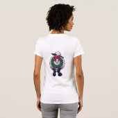 Weihnachten T-Shirt (Schwarz voll)