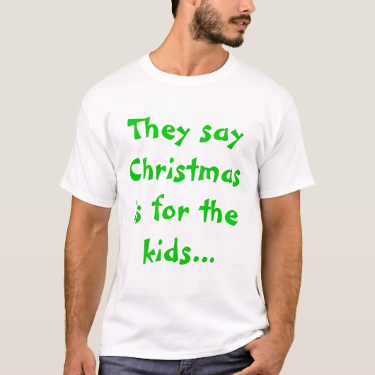Weihnachten T-Shirt (Vorderseite)