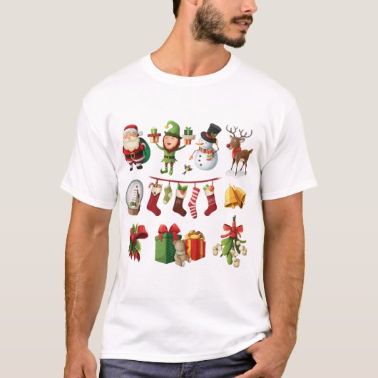 Weihnachten T-Shirt (Vorderseite)