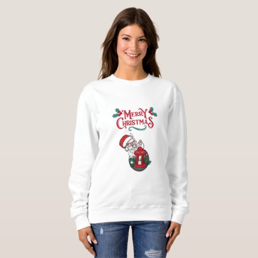 Weihnachten T.Shirt Sweatshirt (Vorne ganz)