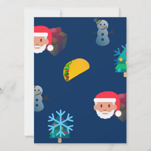 Weihnachten Taco Emoji