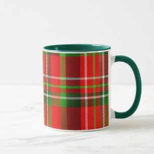 Weihnachten Tartan Muster rot/grün Kariert Tasse