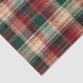 Weihnachten Tartan und Bäume nahtlos Seidenpapier (Ausschnitt)