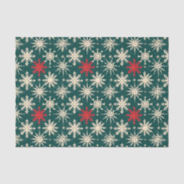 Weihnachten Tartan und Bäume nahtlos Seidenpapier