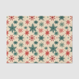 Weihnachten Tartan und Bäume nahtlos Seidenpapier