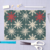 Weihnachten Tartan und Bäume nahtlos Seidenpapier (Handwerk)