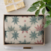 Weihnachten Tartan und Bäume nahtlos Seidenpapier (Geschenk)