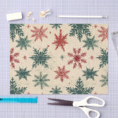 Weihnachten Tartan und Bäume nahtlos Seidenpapier (Handwerk)