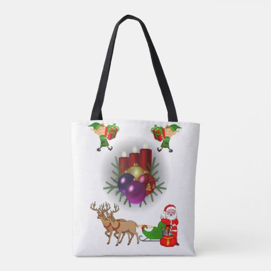 Weihnachten Tasche (Rückseite)