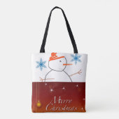 Weihnachten Tasche (Rückseite)