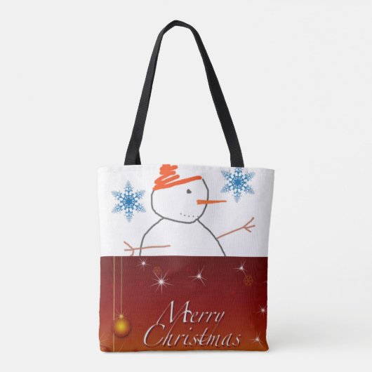 Weihnachten Tasche (Rückseite)