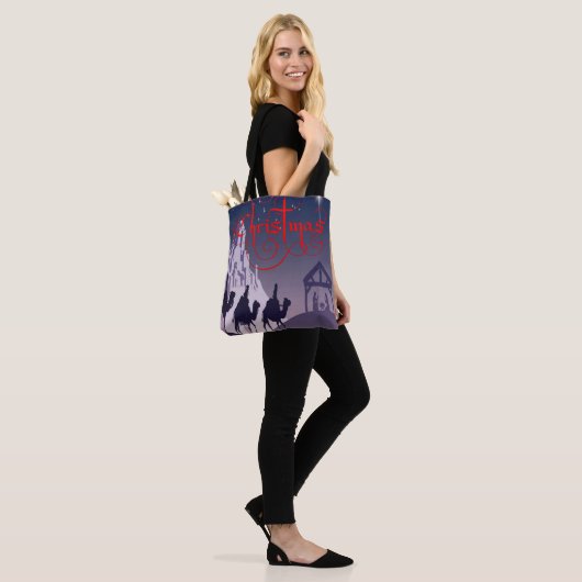 Weihnachten Tasche (Am Model)