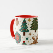 Weihnachten Tasse (Vorderseite Links)