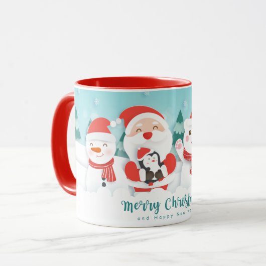 Weihnachten Tasse (Vorderseite Links)