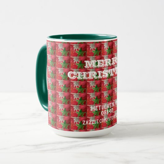 Weihnachten Tasse (Vorderseite Links)