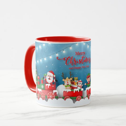Weihnachten Tasse (Vorderseite Links)