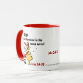 Weihnachten Tasse (Vorderseite Links)