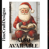 Weihnachten, Tasse, Buch, Custom AZ3 Decoupage Seidenpapier