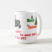 Weihnachten, Tasse des Kaffees (VorderseiteRechts)