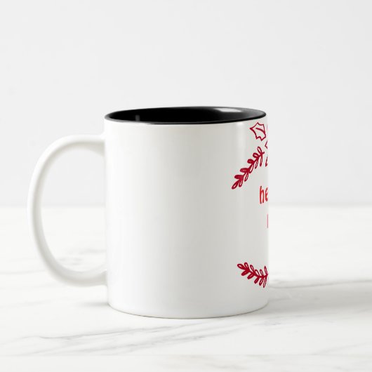Weihnachten Tasse , Design anpassen (Links)