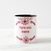 Weihnachten Tasse , Design anpassen (Mittel)