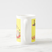 Weihnachten Tasse, Elf, frohe Weihnachten Porzellantasse (Rückseite)