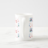 Weihnachten Tasse, frohe Weihnachten Porzellantasse (Rückseite)