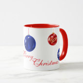Weihnachten - Tasse für Frieden und Freude (VorderseiteRechts)
