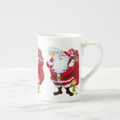 Weihnachten Tasse, glückliche Ferien, Weihnachten Porzellantasse (Rechts)