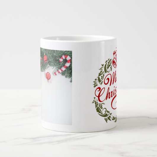 Weihnachten-Tasse Jumbo-Tasse (Vorderseite)