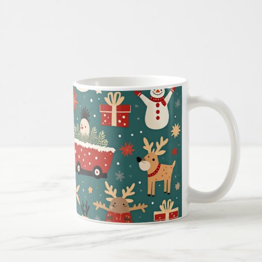 Weihnachten-Tasse Kaffeetasse (Rechts)