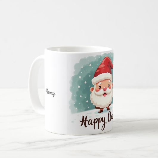 Weihnachten-Tasse Kaffeetasse (Vorderseite Links)