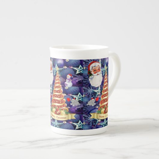 Weihnachten-Tasse Porzellantasse (Vorderseite Rechts)