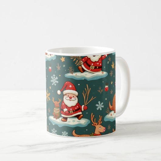 Weihnachten Tasse & Tassen (VorderseiteRechts)