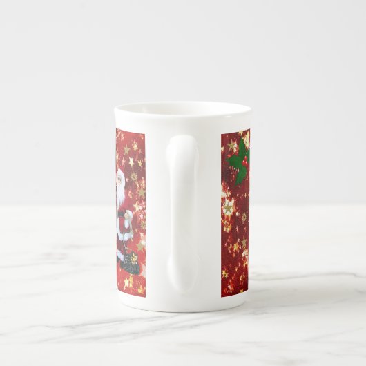 Weihnachten Tasse, Weihnachten, Frohe Weihnachten Porzellantasse (Rückseite)