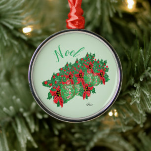 Weihnachten Tasse : Weihnachts-Gefühl Ornament Aus Metall
