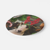 Weihnachten-Teller Pappteller (Schrägansicht)