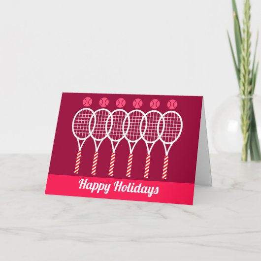 Weihnachten Tennis (Vorderseite)