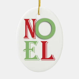 Weihnachten Text Keramik Ornament