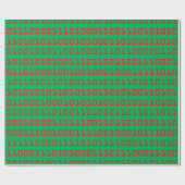 Weihnachten-themenorientierter Computer-binärer Geschenkpapier (Flach)