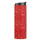 Weihnachten Thermosbecher (Nach links gedreht)