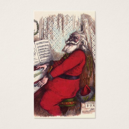 Weihnachten, Thomas Nast Weihnachtsmann Piano (Vorderseite)