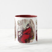 Weihnachten, Thomas Nast Weihnachtsmann Piano Tasse (Zentrum)