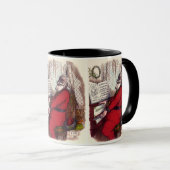 Weihnachten, Thomas Nast Weihnachtsmann Piano Tasse (VorderseiteRechts)