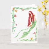 Weihnachten Tide Grüße von Deanna Bach Art Karte (Gelbe Blume)