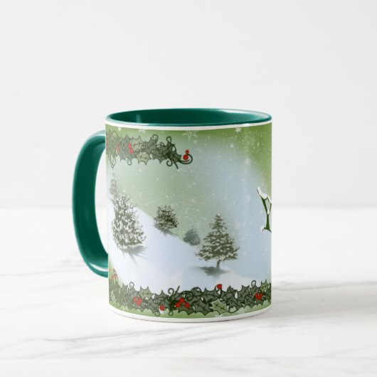 Weihnachten Tide Joy - Tasse (Vorderseite Links)