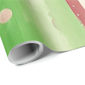 Weihnachten Tide Weihnachtswrapping Paper Geschenkpapier (Rolleneckpunkt)