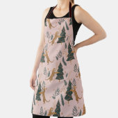 Weihnachten Tiger und Weihnachtsbaum Schürze (InSitu)