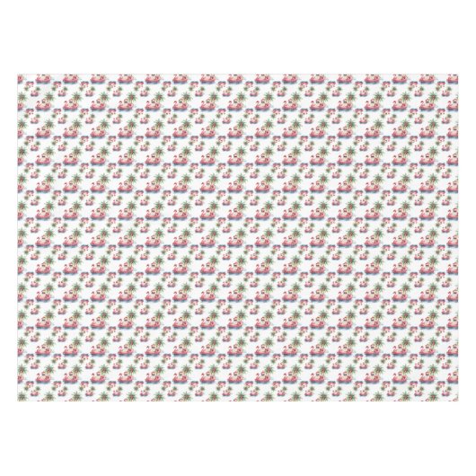 Weihnachten Tischdecke (Vorderseite (Horizontal))